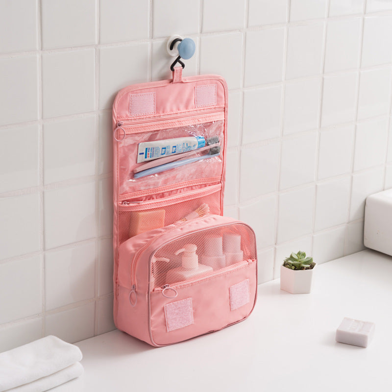 Hanging Toiletry Bag Travel Organizer Wash Make Up Cosmetic Bag Case f