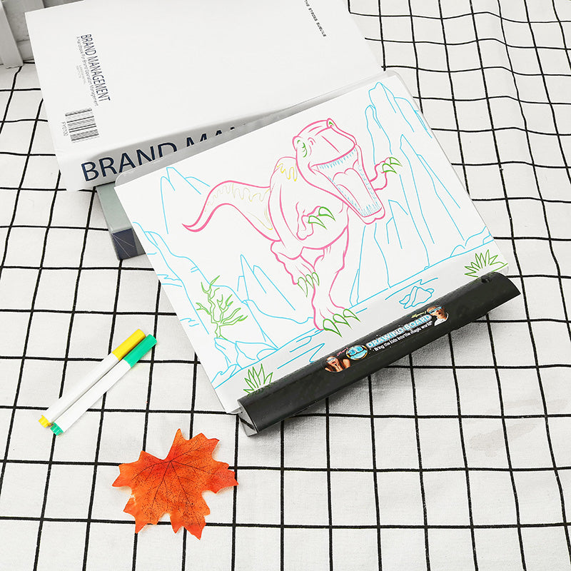 Kids Dinosaur Game 3d Magic Drawing Board - Buy Kids Dinosaur Game