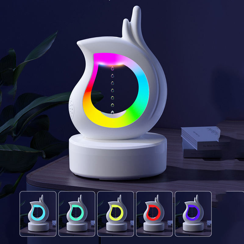 Anti Gravity Air Humidifier With BT Wireless Speaker And Colorful Ambient Light For Home Using