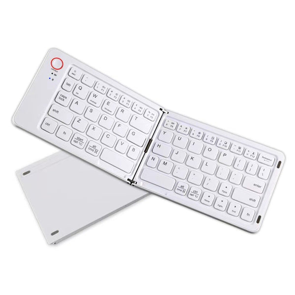 B023 Mini bluetooth Folding Keyboard for IOS/Android/Windows Tablet Mobile Phone Type-C Rechargeable Keyboard Computer Accessories