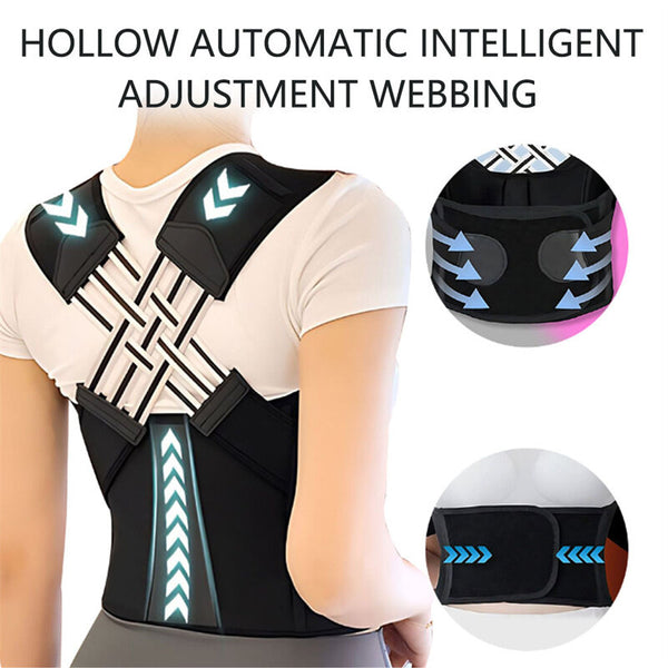 Adjustable Spine Posture Corrector Protection Back Shoulder Posture Correction Band Humpback Back Pain Relief Corrector