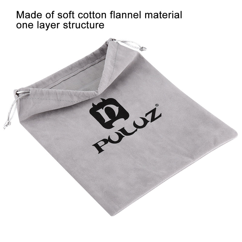 PULUZ Soft Flannel Pouch Bag for Gopro SJCAM Yi Action Camera