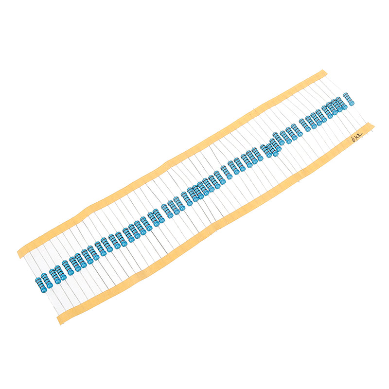 50pcs 1W Metal Film Resistor 1% 6.2K ohm Resistance