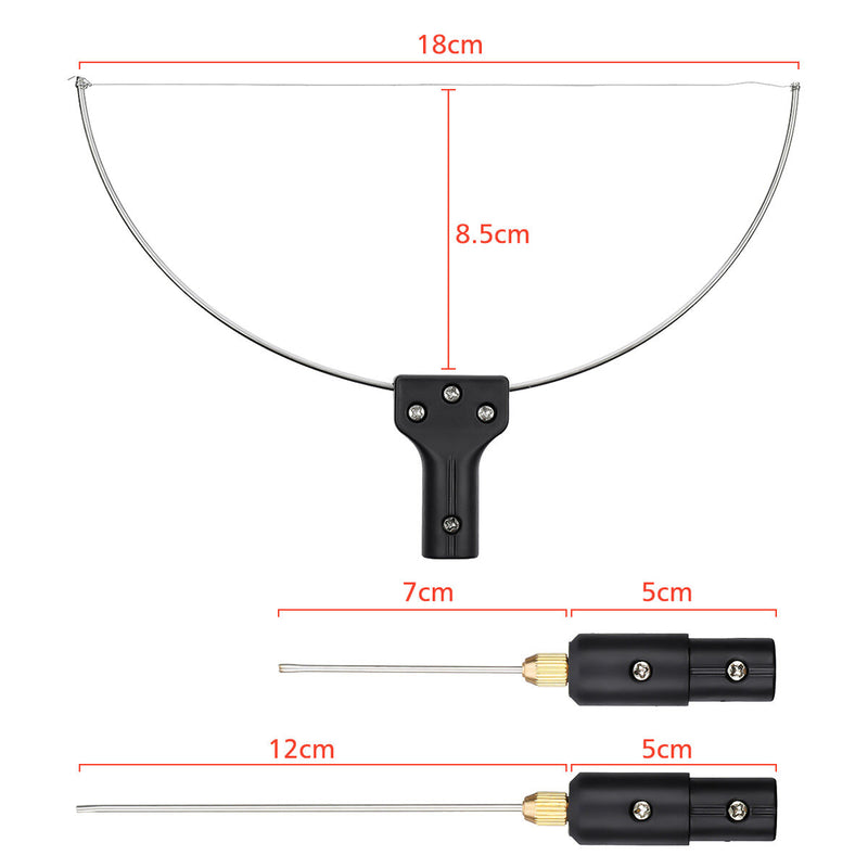 3-in-1 Foam Cutter Cutter with Indicator Light Electric Cutting Machine Pen Tools Kit GOCHANGE Foam Cutter Styrofoam Cutter with 3 Interchangeable Pins