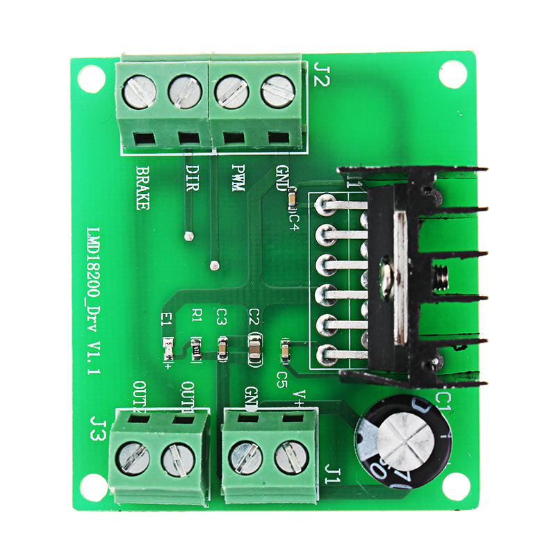 3A 75W DC PWM Speed Adjustable Motor Driver Module LMD18200T