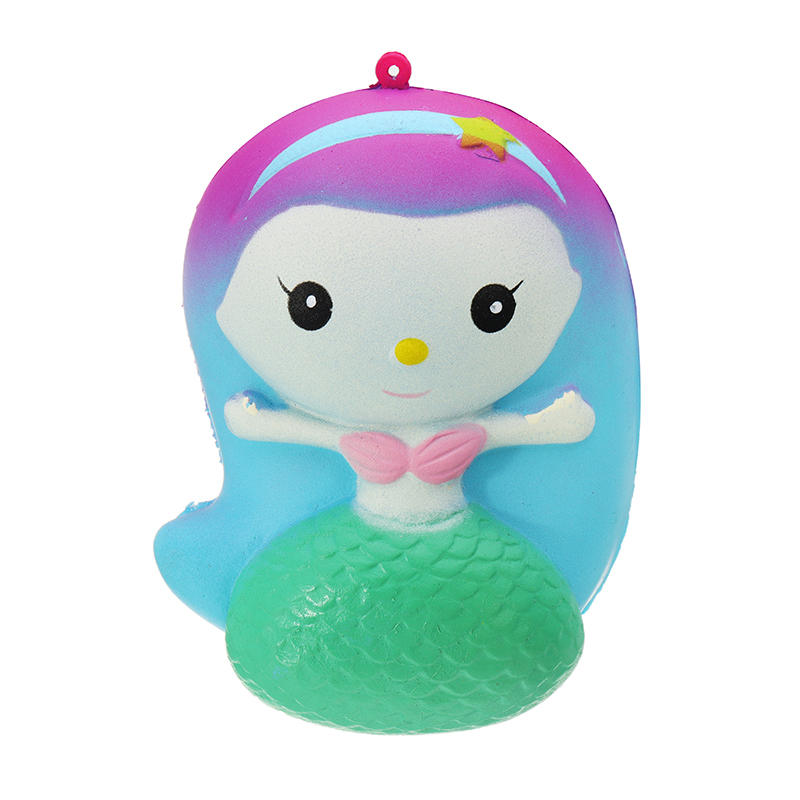 Chameleon Symphony Mermaid Squishy 7*10*5.5cm Slow Rising With Packaging Collection Gift