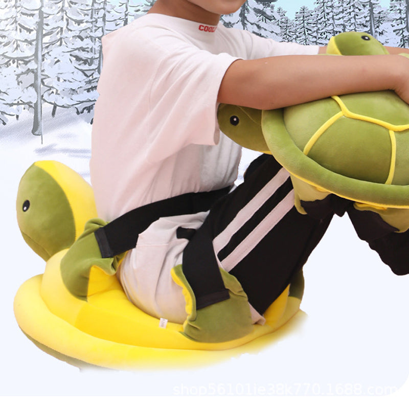 Multi-purpose Adult Ski Protective Equipment Cartoon Turtle Snowboard Hip & Knee Pad Cushion Toys