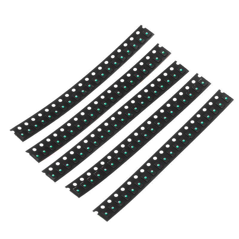 500Pcs 5 Colors 100 Each 1206 LED Diode Assortment SMD LED Diode Kit Green/RED/White/Blue/Yellow