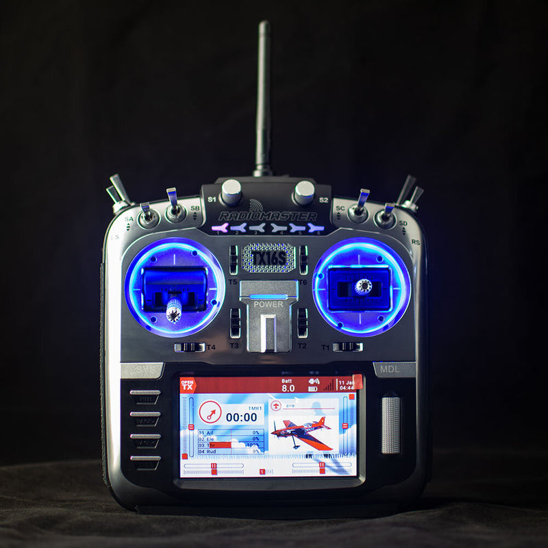 RadioMaster TX16S Radio Transmitter LED Gimbal Backlight Retrofit Light Mod Upgrade Set Blue White Color