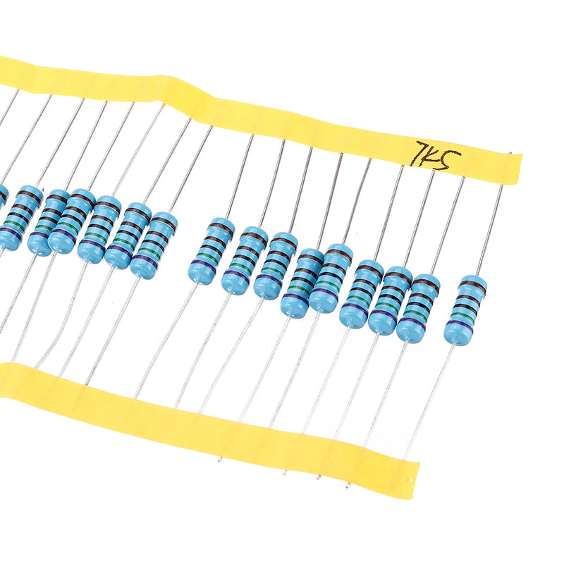 50pcs 1W 7.5KR Metal Film Resistor 1% 7.5K ohm Resistance