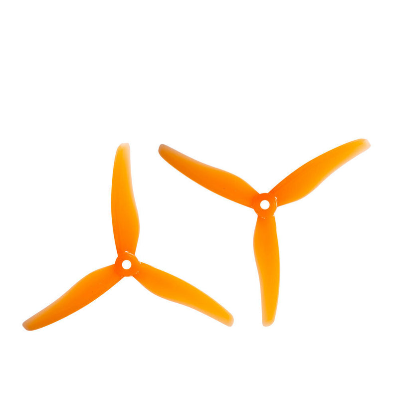 2 Pairs / 10 Pairs Gemfan Hurricane 51433 5.1x4.3 5143 5.1 Inch 3-Blade Freestyle Propeller M5 Hole for RC Drone FPV Racing