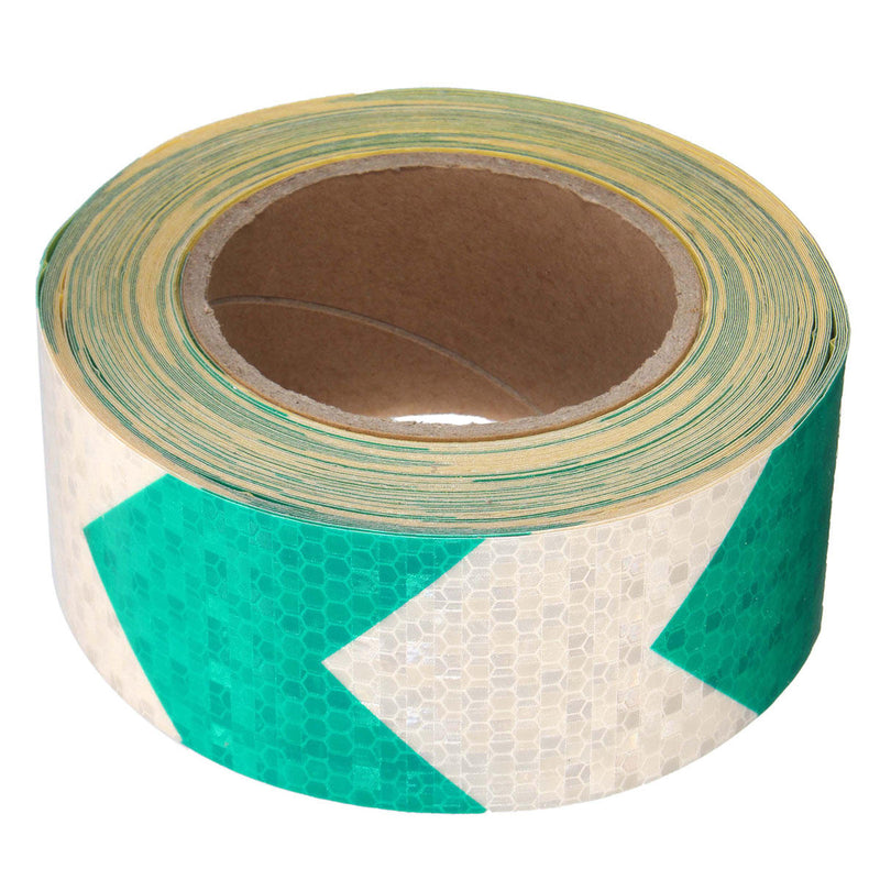 50mm x 20m Stripe Safety Reflective Self Adhesive Warning Tape Sticker