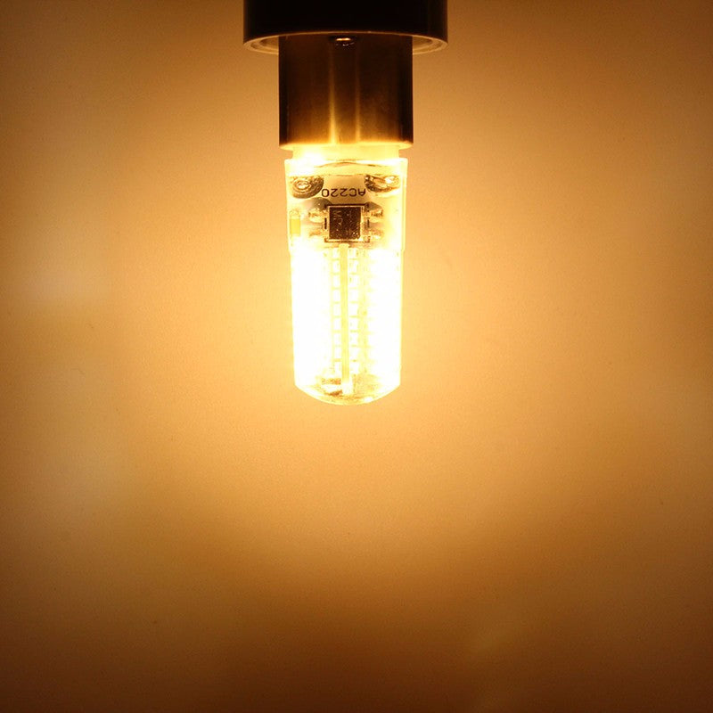 G4 G8 G9 E11 E12 E17 BA15D 3W Dimmable LED Light Bulb 4014SMD Silicone Lamp AC110V