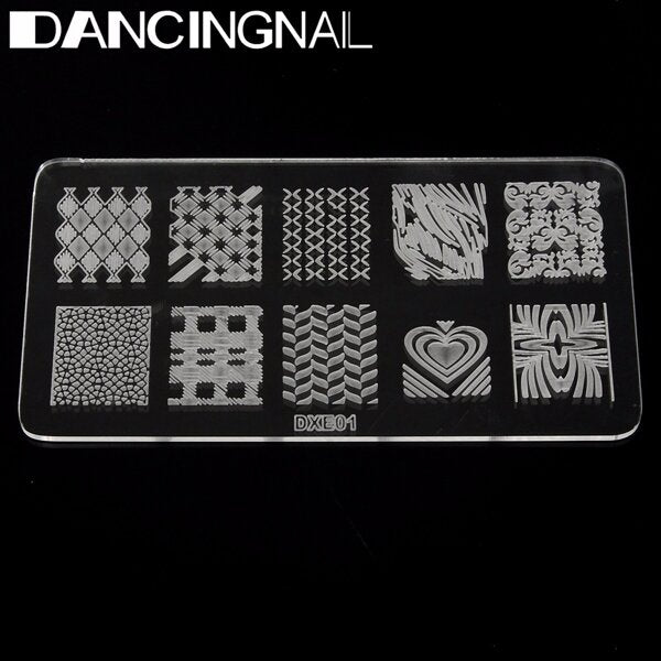 Acrylic Nail Art Image Stamp Printing Stamping Plate Template DIY Tool