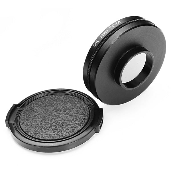 52mm Polarizer CPL Filter Lens Protector For GoPro Hero 3 3+ Camera