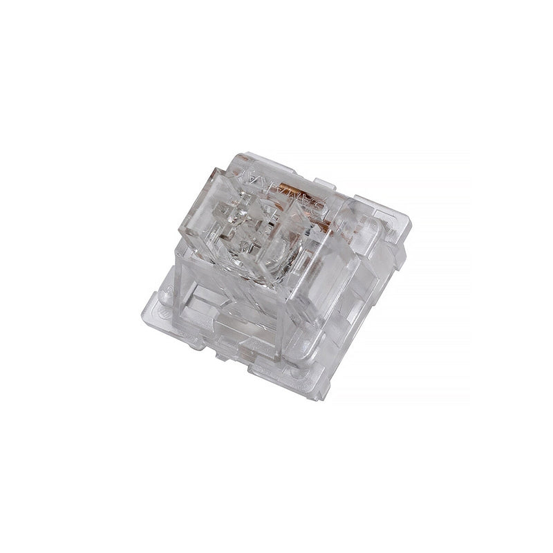 35Pcs GAMAKAY Crystal Mechanical Switch 3-Pin Prelubricate Linear Switch for DIY Mechanical Gaming Keyboard