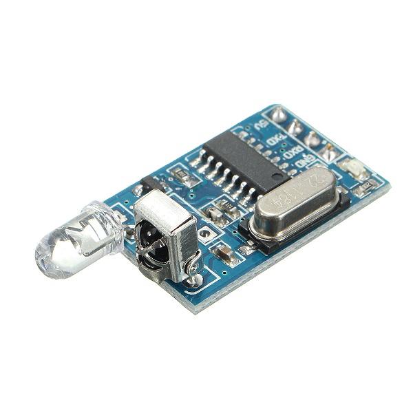 DIY 5V Wireless IR Infrared Remote Decoder Encoding Transmitter Receiver Module