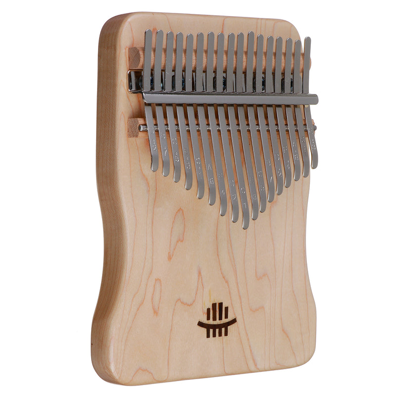 HLURU 17 Key Kalimba Finger Instrument Thumb Piano Song Book Stickers Kalimba Kit +Bag