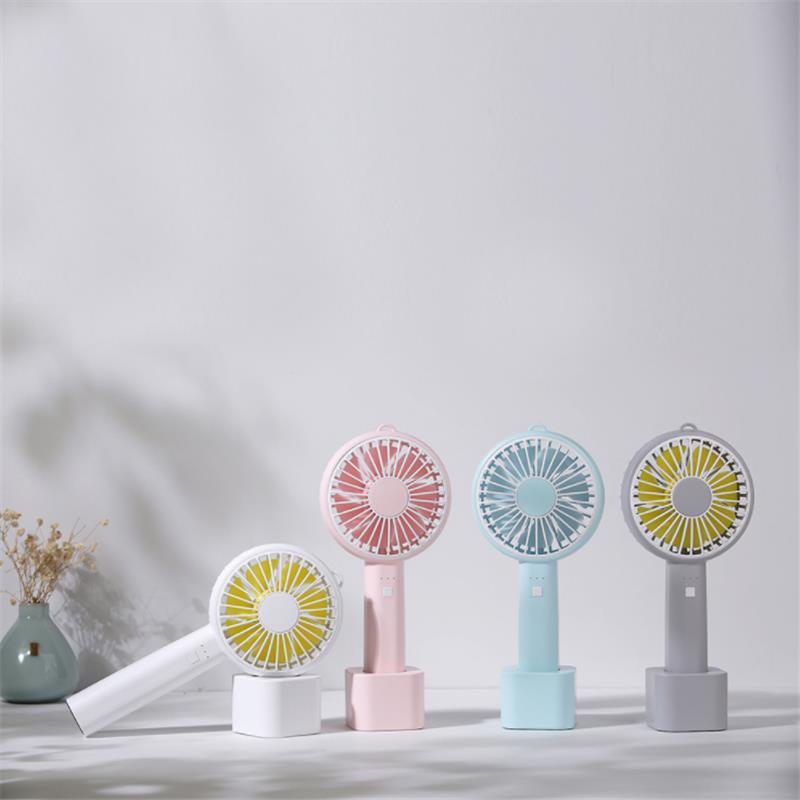 Well Star WT-M6 Portable Mini USB Fan Handheld Chargeable Desktop Air Cooling Fan For Home Office Student Dormitory Outdoors Travelling