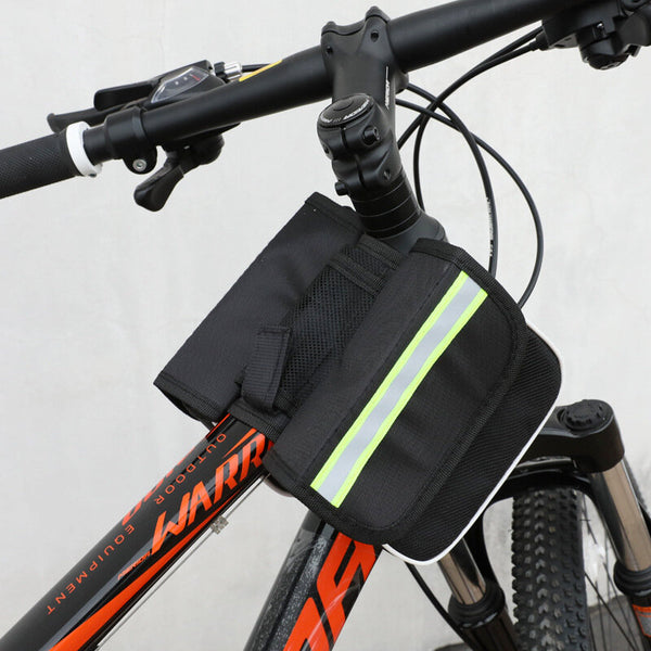 Bike Front Frame Bag Large Capacity Waterproof Bicycle Storage Basket