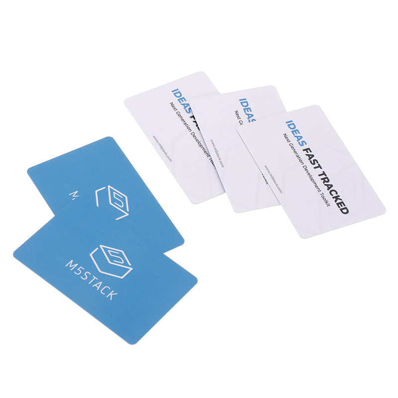 M5Stack 5Pcs 13.56MHz RFID Contactless Card Smart Cart For Transport/ City Metro Entry Card RFID Token Reader