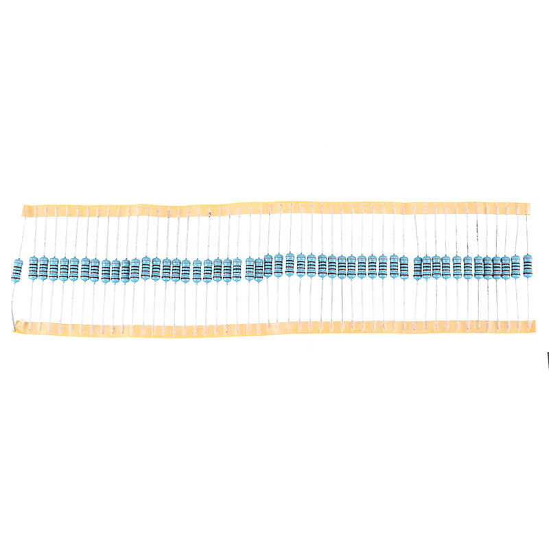 50pcs 1W Metal Film Resistor 1% 820K ohm