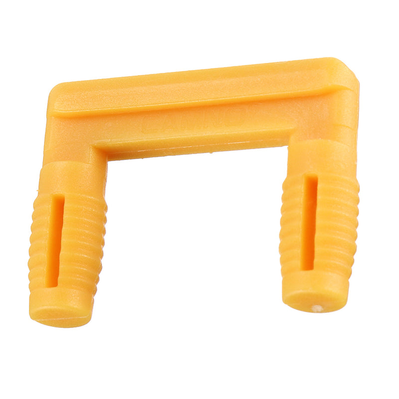 10pcs U-shaped Wood Board Connector Plastic Stealth Right Angle Fixed Cabinet Hinge Buckle Lock Furniture Fastener Hardware