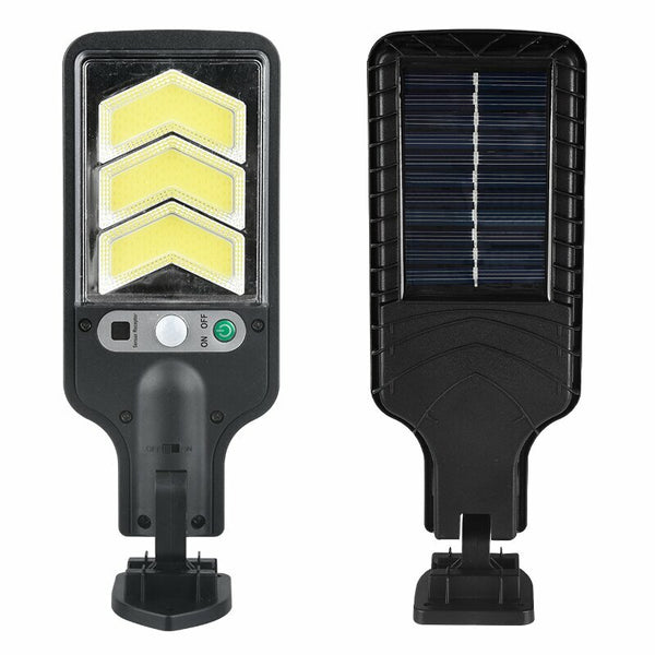 Outdoor LED Solar Street Light Human Sensing Courtyard Wall Light Waterproof Remote Control Garden Dew Lamp