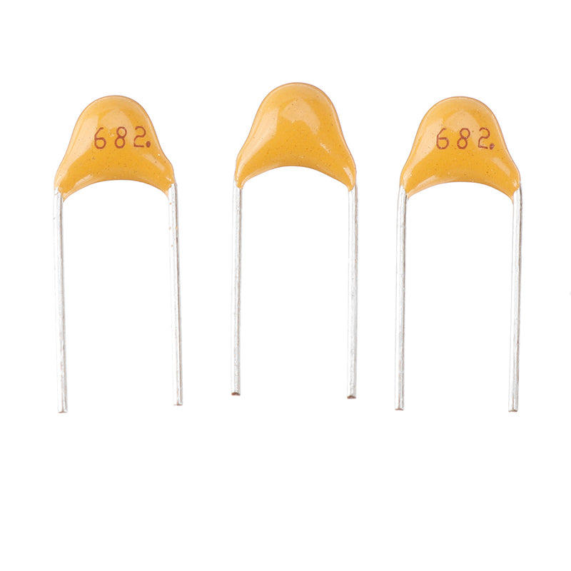 100pcs 6.8nF 5.08MM 682 50V Multilayer Monolithic Ceramic Capacitor