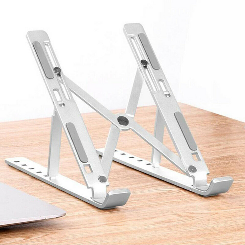 Aluminum Alloy Tablet Bracket Mount Foldable Portable Laptop Stand Holder Rack Pad Holder