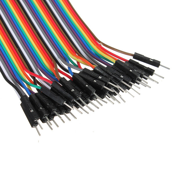 40pcs 20cm Male To Female Jumper Cable Dupont Wire