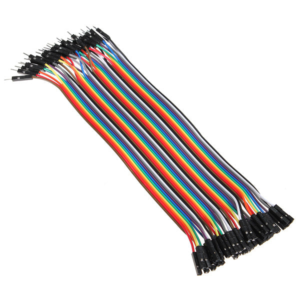 40pcs 20cm Male To Female Jumper Cable Dupont Wire