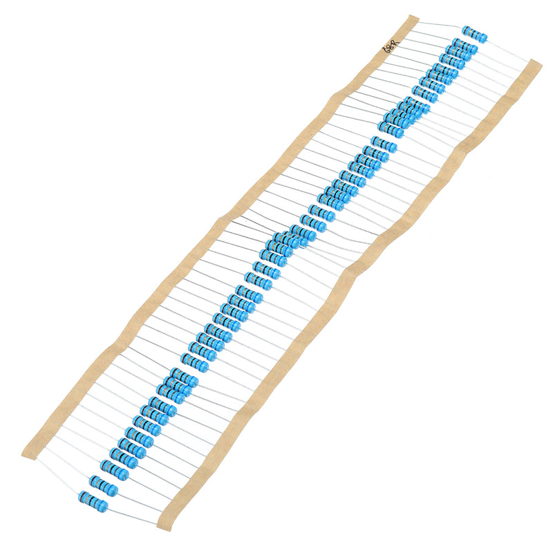 50pcs 1W 68R Metal Film Resistor 1% 68 ohm Resistance