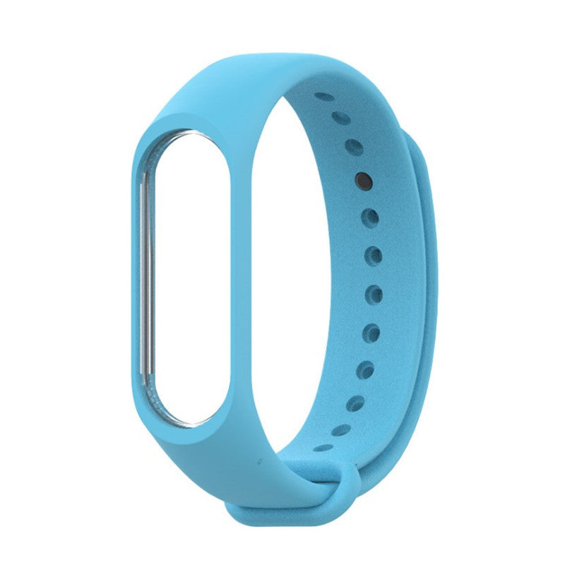 Mijobs Mi Band 3 Colorful Wrist Band Silicone Strap Replacement Wristband For Xiaomi Mi Band 3   Non-original