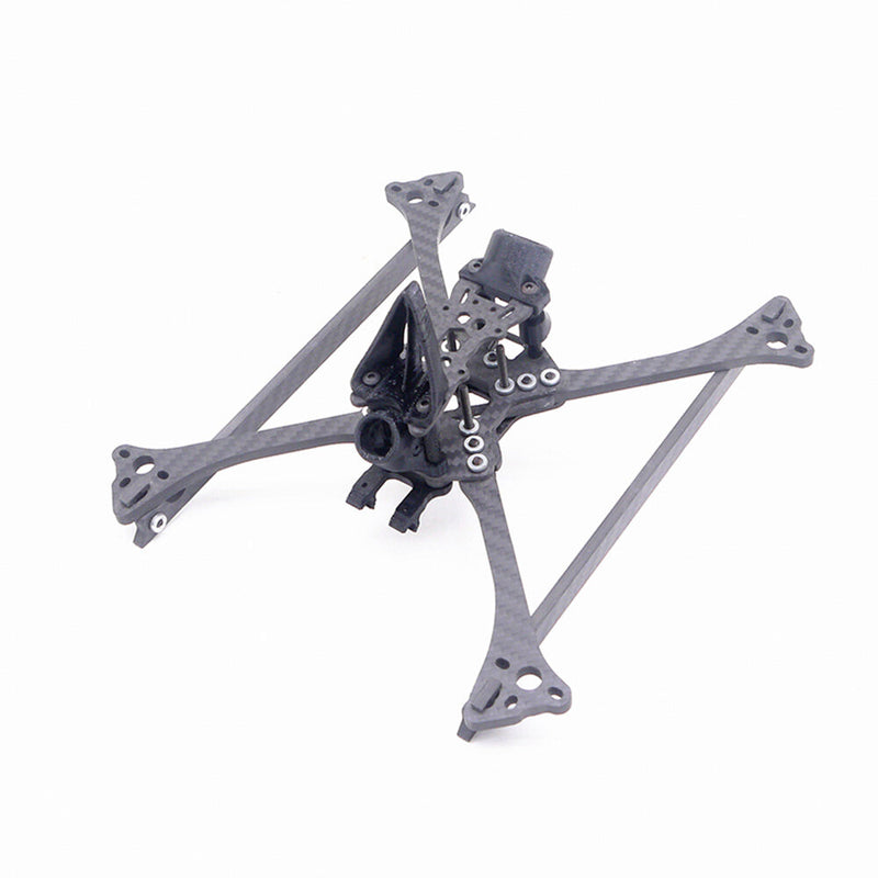 TEOSAW 533 210mm Wheelbase 5mm Arm Thickness Carbon Fiber 5 Inch Frame Kit for FPV Racing Drones