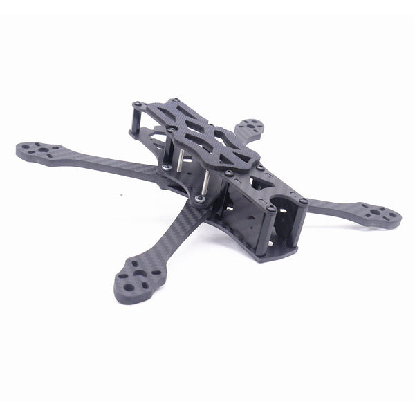 TEOSAW Turbo 5 223mm Wheelbase 5.5mm Thickness Arm X Type 5 Inch Frame Kit  Support DJI Air Unit for RC Drone FPV Racing