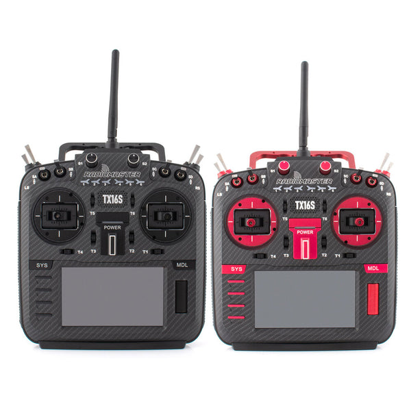 RadioMaster TX16S Mark II MAX V4.0 Hall Gimbal 4-IN-1 ELRS Multi-protocol Radio Controller Support EdgeTX/OpenTX Built-in Dual Speakers Mode2 Radio Transmitter for RC Drone