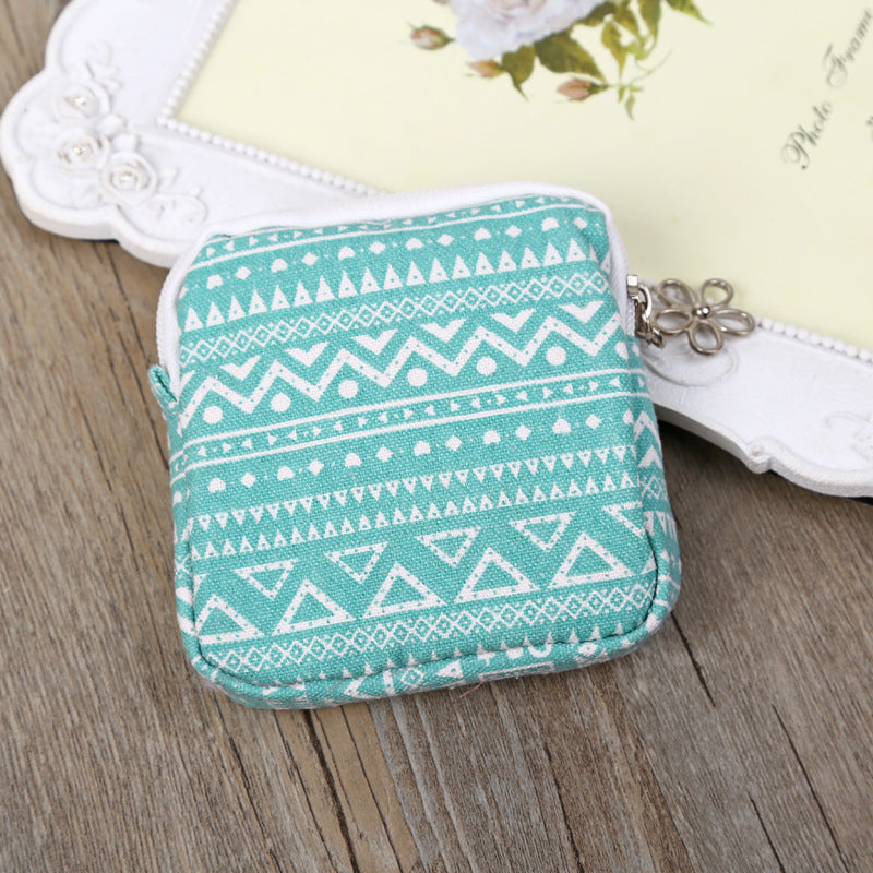 Cute Women Sanitary Napkins Bag Menstrual Pads Carrying Easy Bag