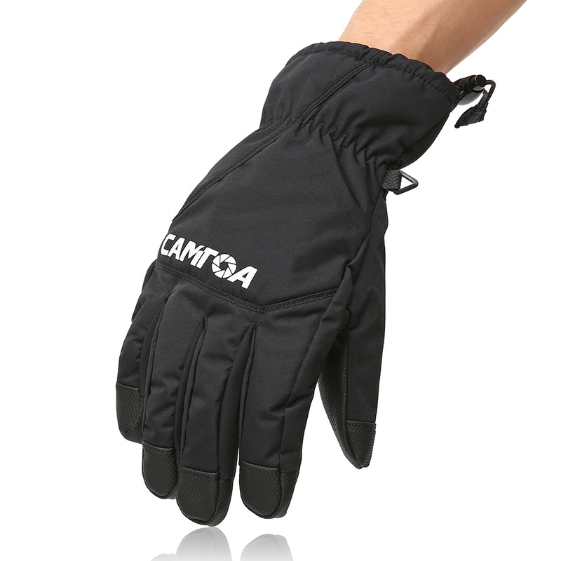 CAMTOA Winter Skiing Gloves 3M Thinsulate Warm Waterproof Breathable Snow Gloves for Men and Women
