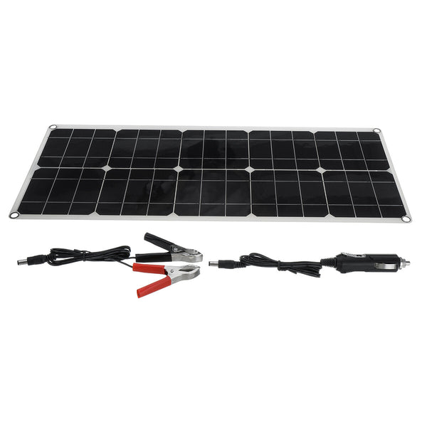 18V 5V 40W High-Efficiency Solar Panel Lightweight Outdoor  Portable Single-Crystal Power Panels