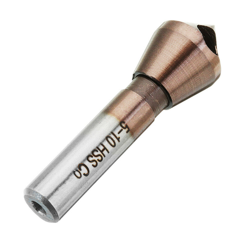 Drillpro M35 Cobalt Countersink Drill Bit 2-5/5-10/10-15mm Deburring Chamfer Drill Bit