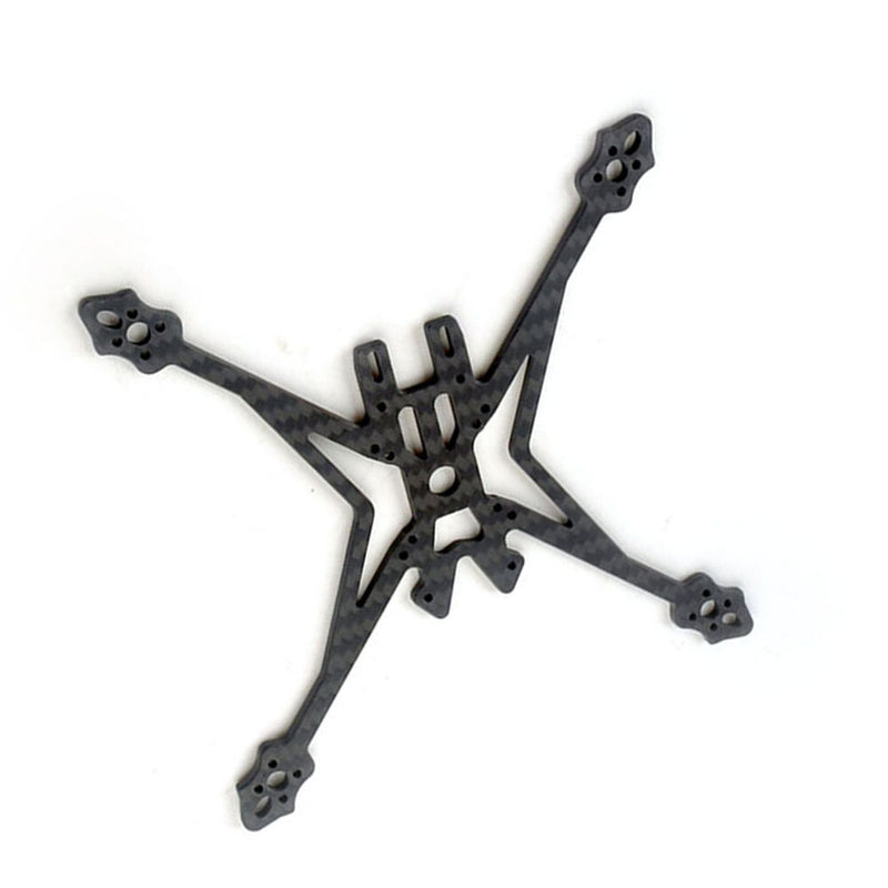 Happymodel Crux35 Spare Part 150mm Wheelbase Carbon Fiber 3mm Thickness Bottom Plate AIO Replace Arm for RC FPV Racing Drone