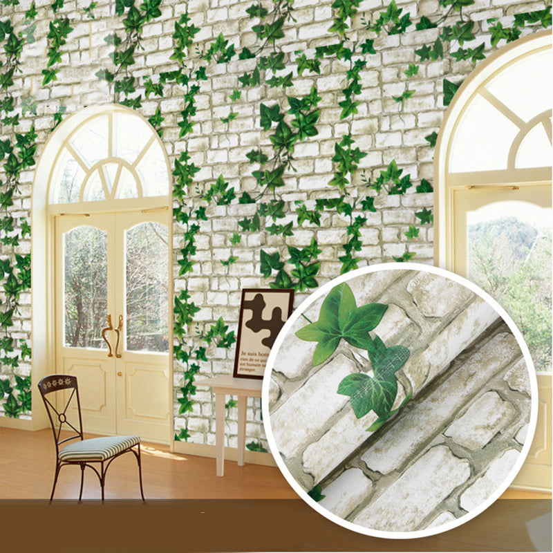 Waterproof Sticker PVC Wall Paper Self-adhesive Thickening Dormitory European Pattern Wall Sticker for Bedroom Decorative