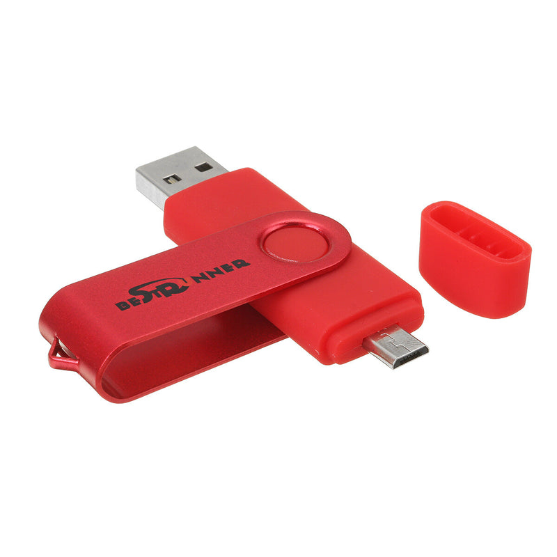 Bestrunner Type-C USB 2.0 32GB OTG Flash Drive U Disk 360 Degree Rotation for Type-C Smart Phone Tablet Laptop