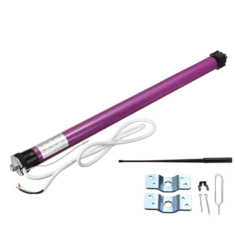 Electric Roller Shade Motor Remote Control Blind Shade Tubular Motor Kit (110V/240V) - 110V/240V