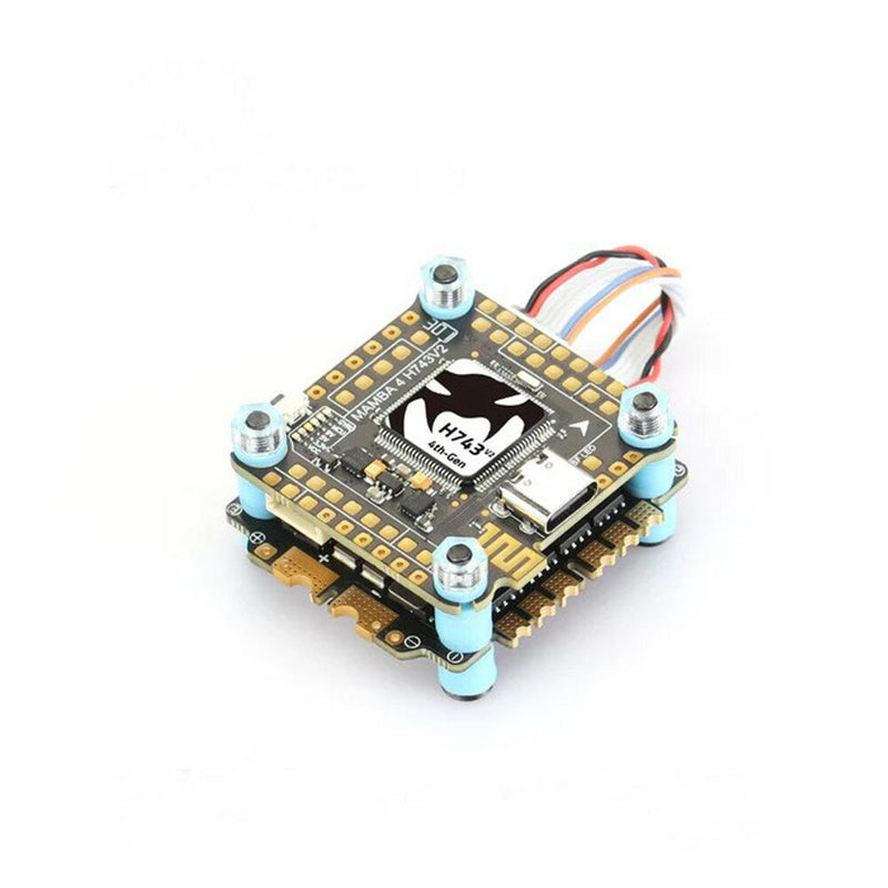 30*30mm MAMBA MK4 H743 V2 55A/65A 128K Flight Control Stack for FPV Racing RC Drone