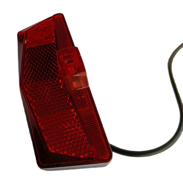 12-80V Wide Voltage Tail Light WD-13 Driving Electric Vehicle Accessories Night Running Light LED Night Riding Warning Tail Light For Electric Bicycle Electric Scooter