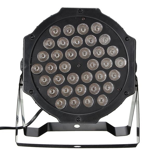 36 LED Party Light with Remote and Voice Activation - RGB DMX512 Activated Stage Disco KTV Lamp 110-240V