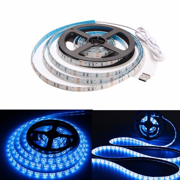 3M Non-Waterproof USB SMD3528 TV Background Computer LED Strip Tape Flexible Light DC5V