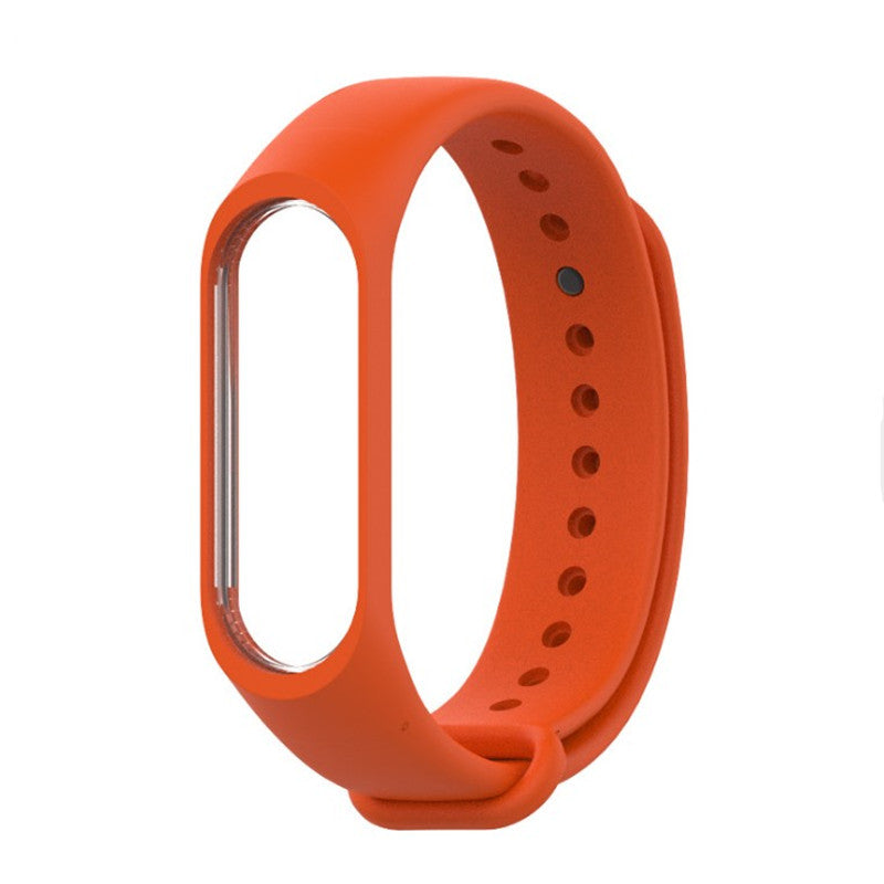 Mijobs Mi Band 3 Colorful Wrist Band Silicone Strap Replacement Wristband For Xiaomi Mi Band 3   Non-original